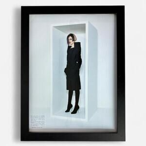 Maison Margiela framed print cutout 9x12 High Fashion issue